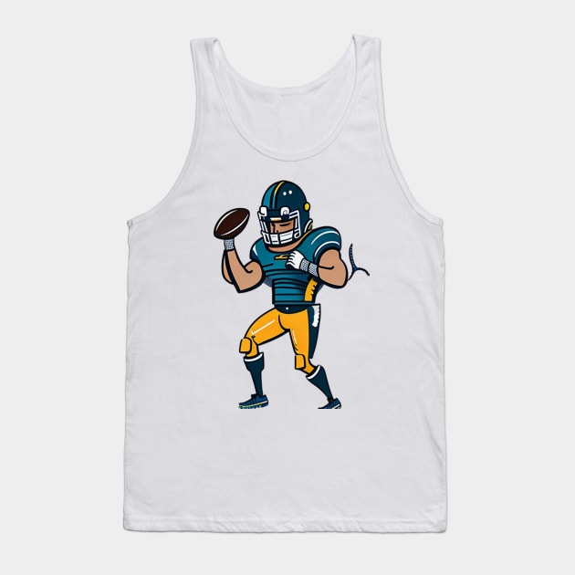 american football Tank Top by dongila5